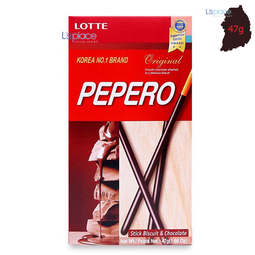 Lotte Pepero Bánh Que Socola Vị Nguyên Bản