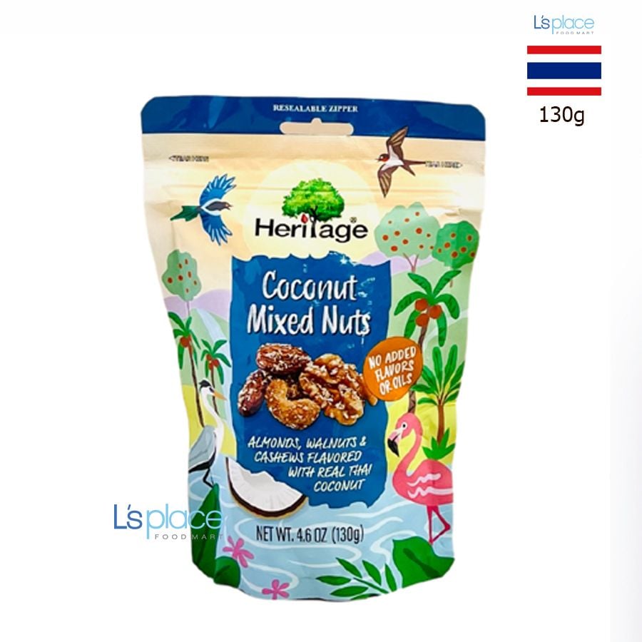 Heritage Hạt tổng hợp vị dừa