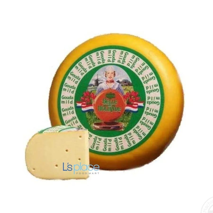 Hollande phomai Gouda Mild cắt miếng