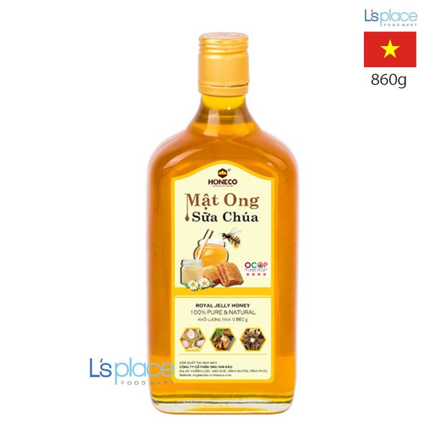 Honeco Mật ong sữa chúa chai lớn