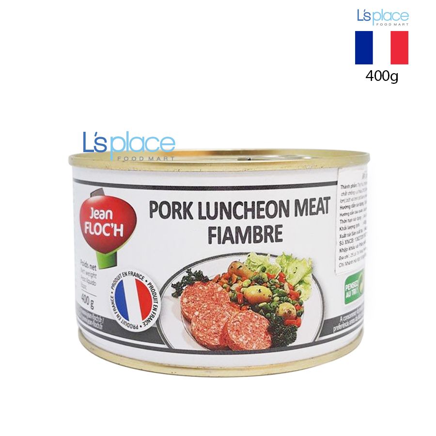 Jean Floc'h Pate thịt lợn đóng hộp hũ lớn