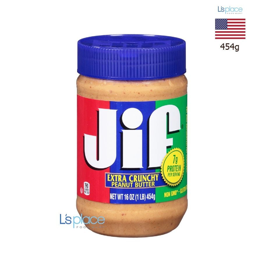 Jif Bơ lạc giòn hũ lớn