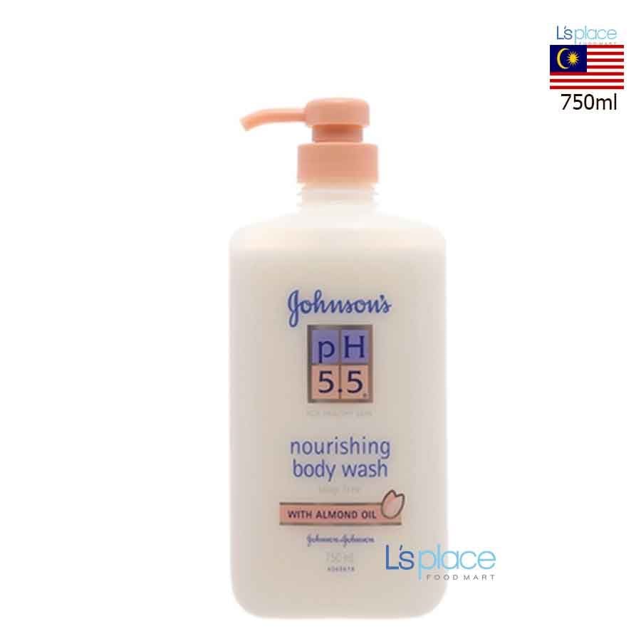 Johnson’s Sữa tắm PH. 5,5 với dầu hạnh nhân