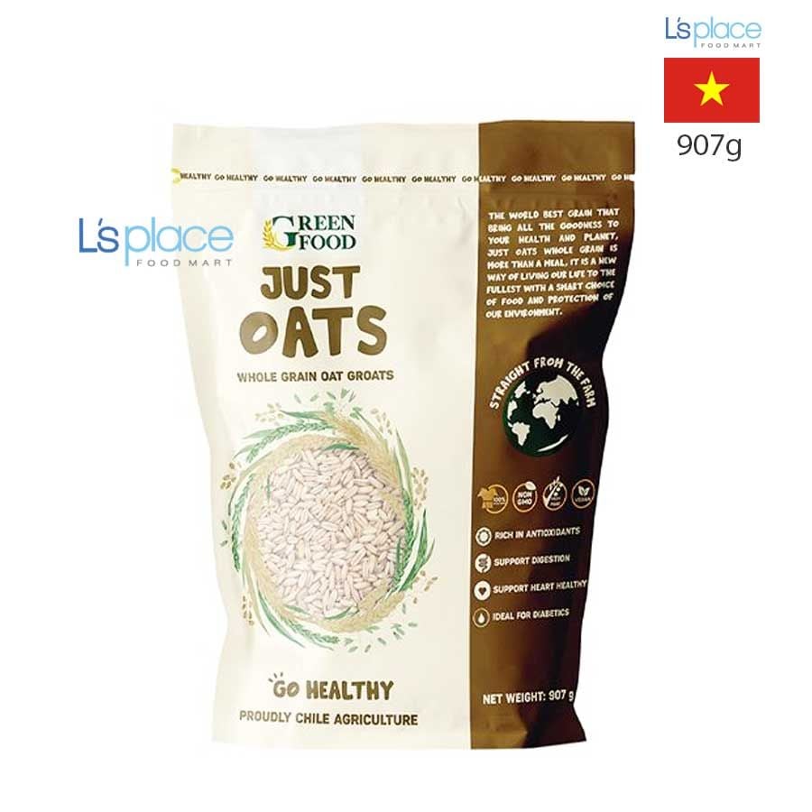 Just Oat Yến mạch nguyên cám nguyên hạt