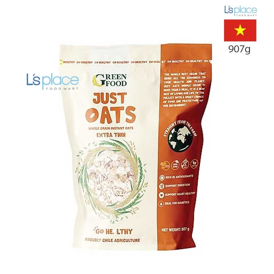 Just Oats Yến mạch cán mỏng