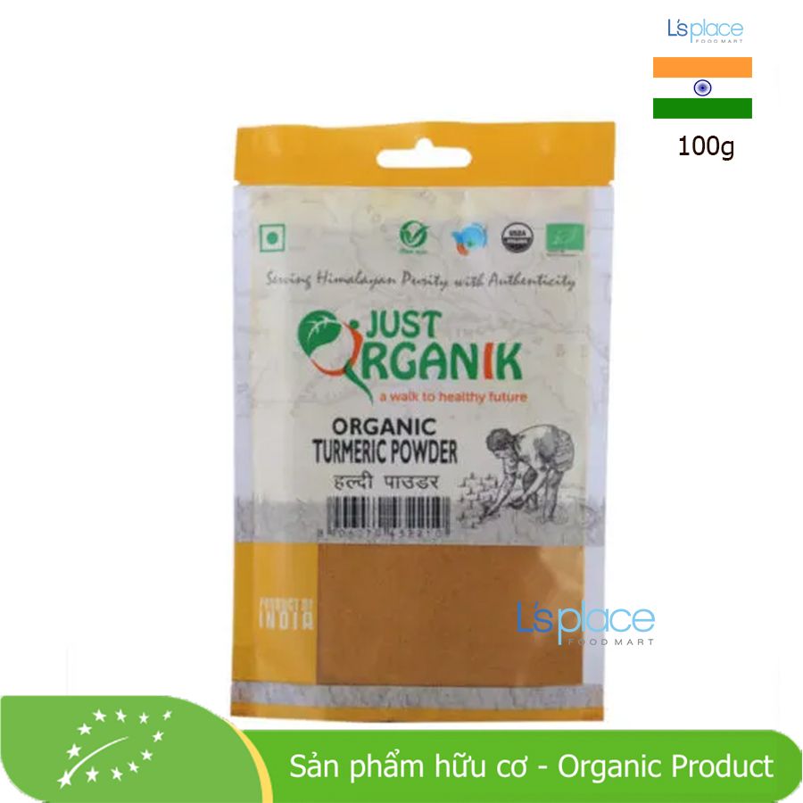 Just Organik bột nghệ hữu cơ