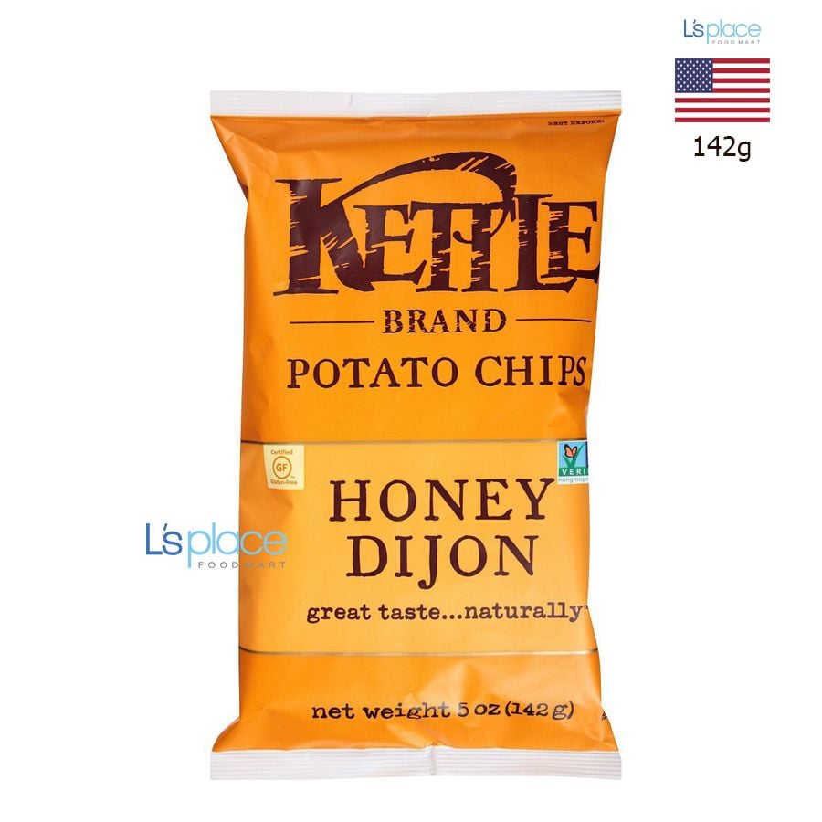 Kettle khoai tây chiên vị mật ong mù tạt Dijon