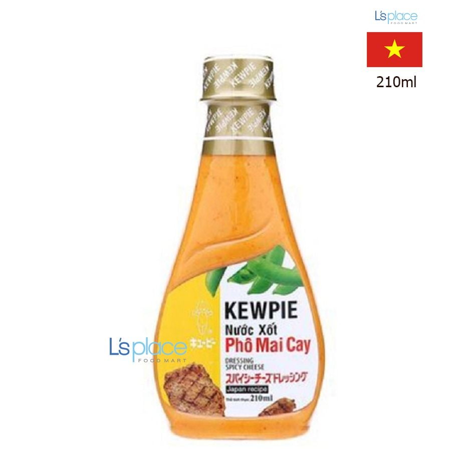 Kewpie nước xốt phomai cay