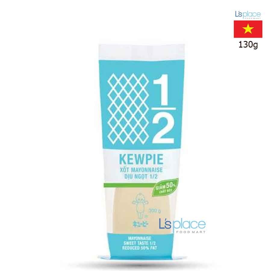 Kewpie Xốt mayonnaise dịu ngọt giảm 50% chất béo