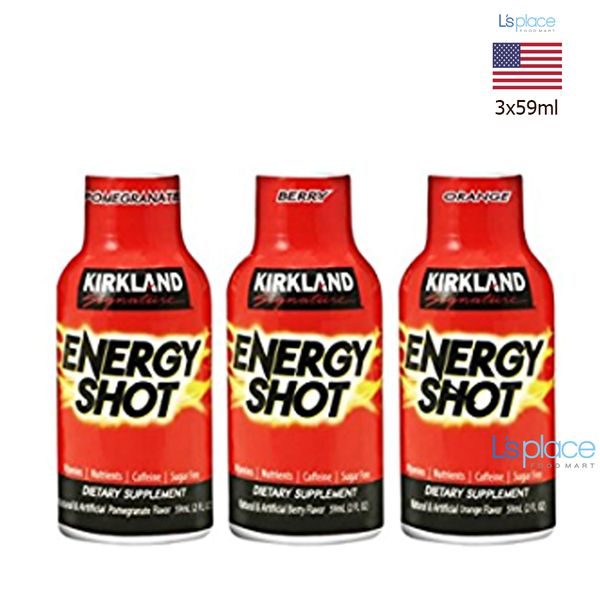 Kirkland Nước tăng lực Energy shot L's Place Foodmart
