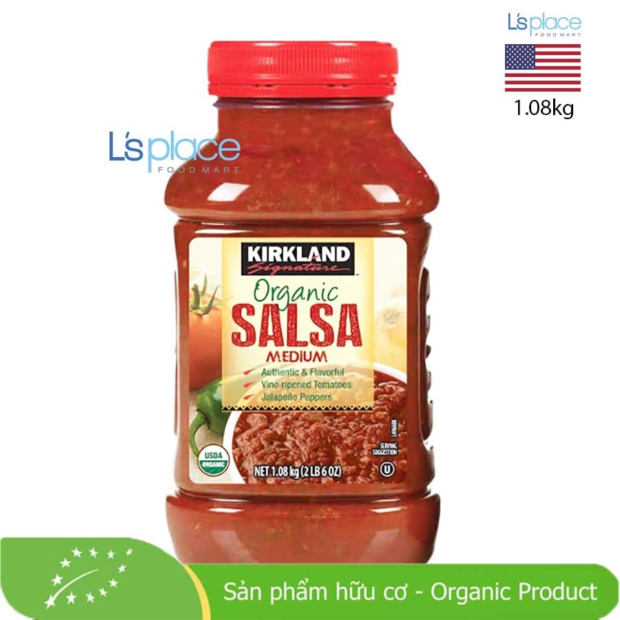 Kirkland Xốt salsa với cà chua chín hữu cơ