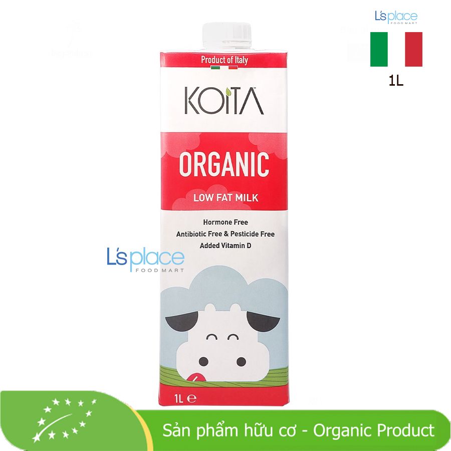 Koita sữa ít béo hữu cơ