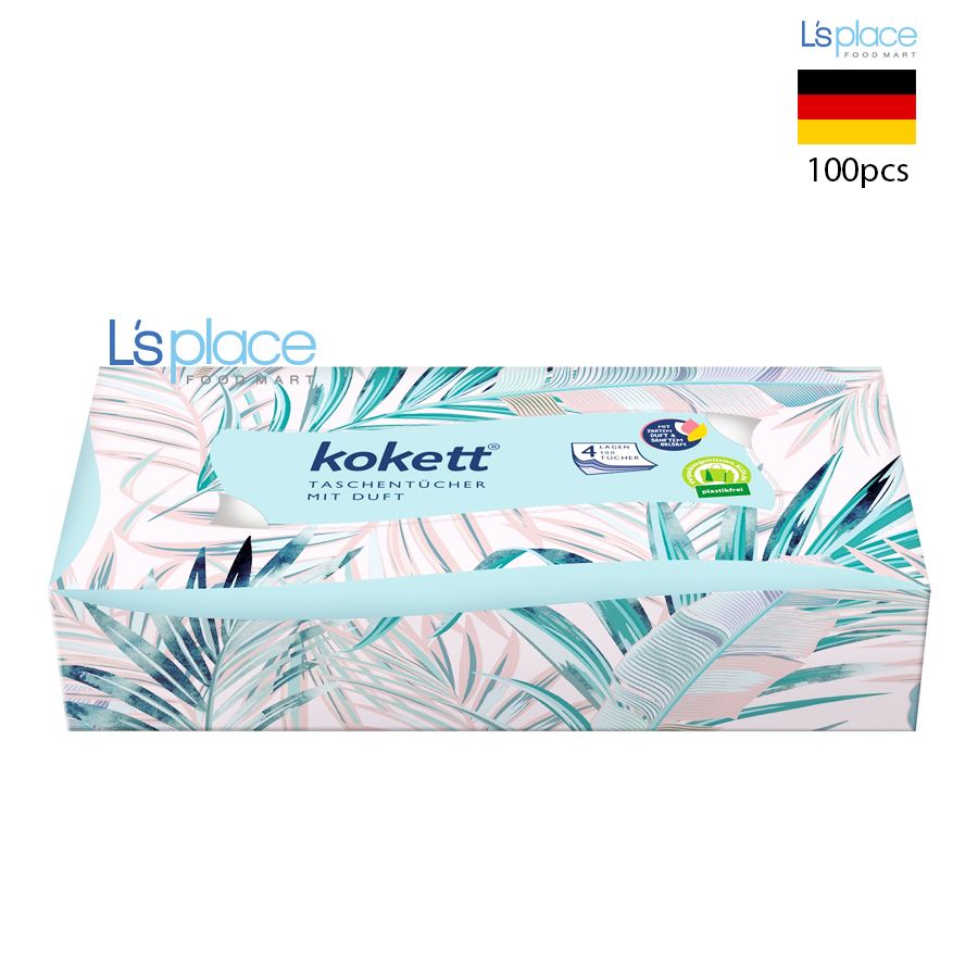 Kokett Giấy hộp 100 tờ (kiểu 1)