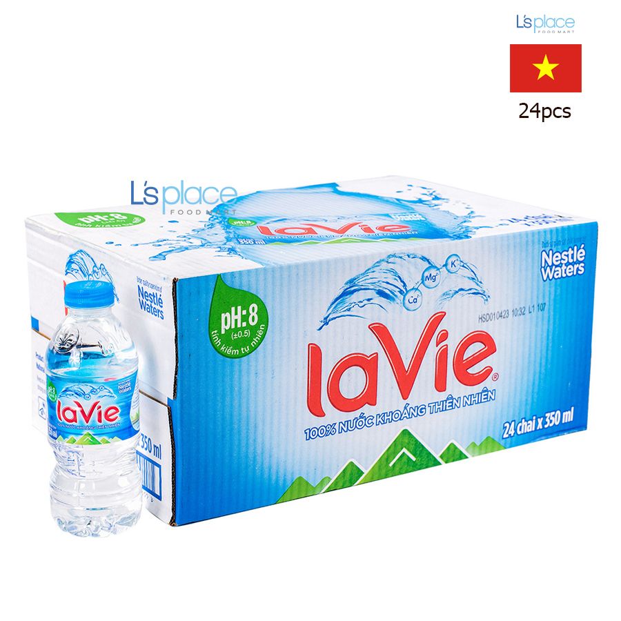 Lavie Nước khoáng thùng 350ml