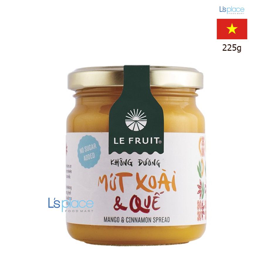 Le Fruit Mứt Xoài quế không đường