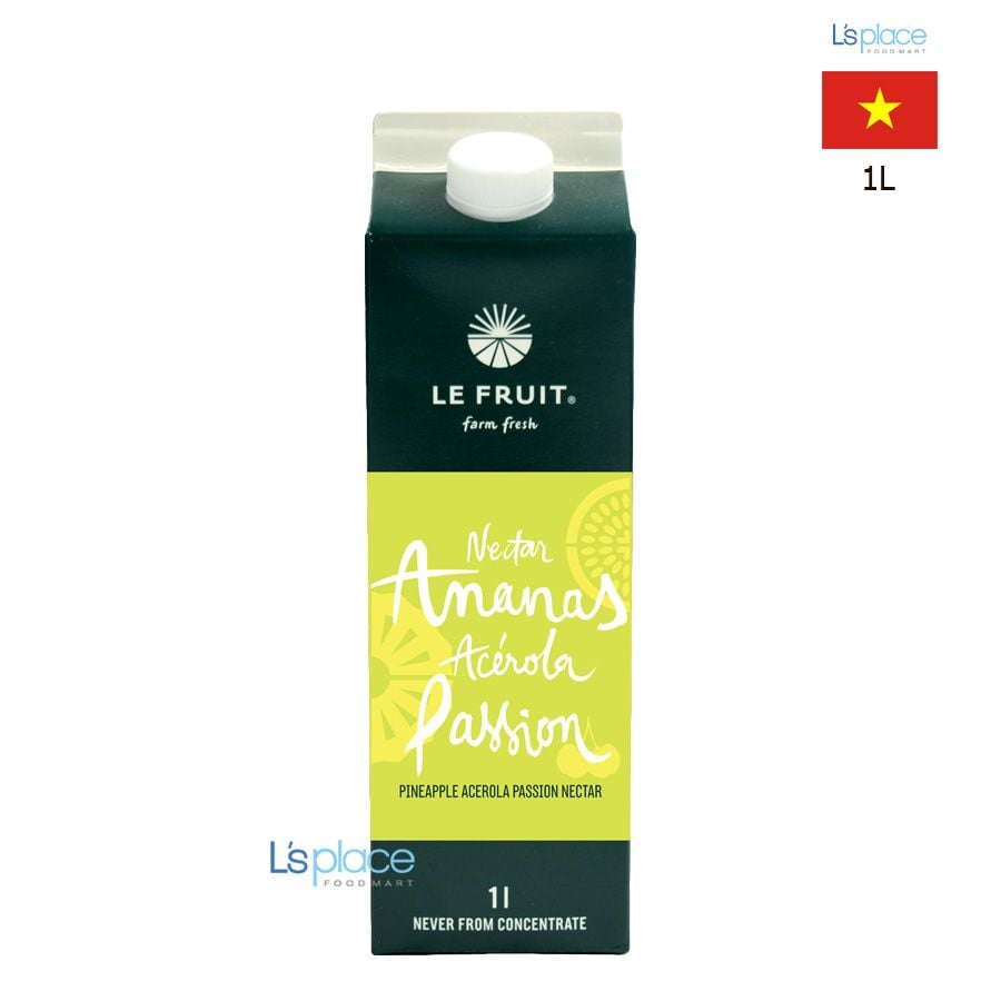 Le Fruit Nước Ép Dứa, Sơ-ri, Chanh Dây