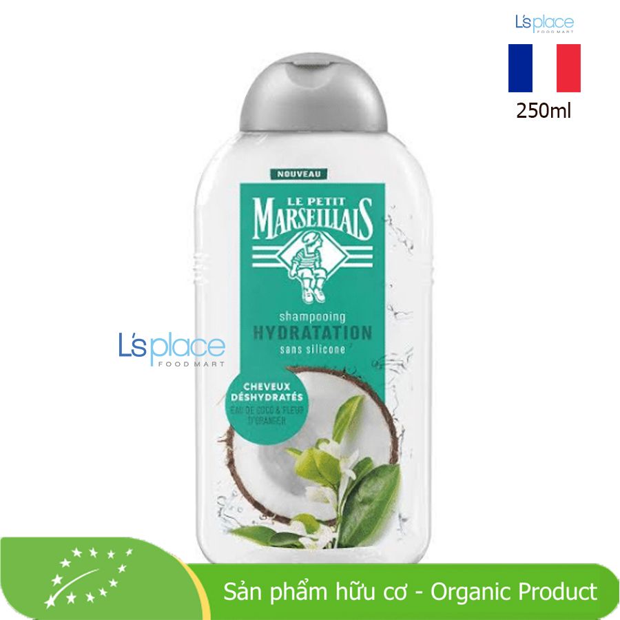Le Petit Marseillais dầu gội dưỡng ẩm hữu cơ