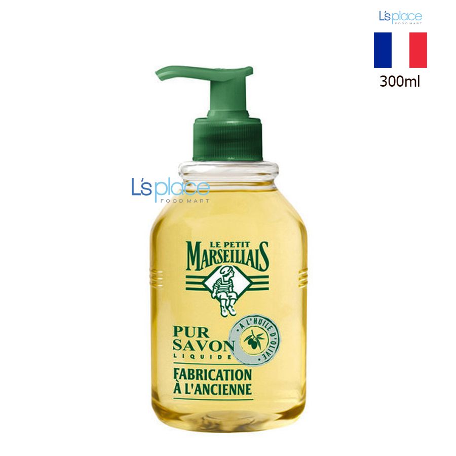 Le Petit Marseillais nước rửa tay dầu oliu