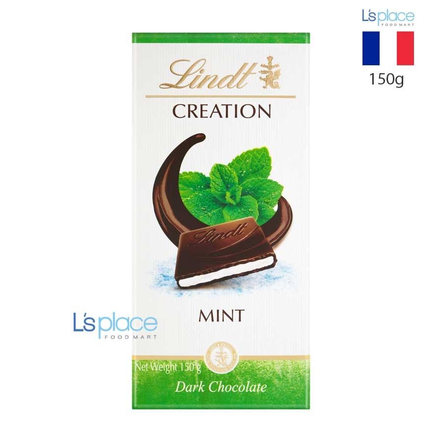 Lindt Creation Thanh socola đen bạc hà
