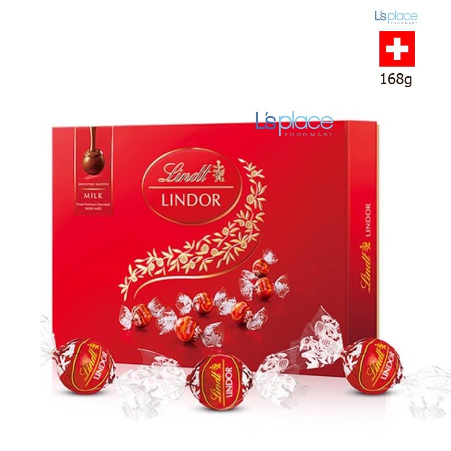 Lindt Lindor socola sữa hộp đỏ