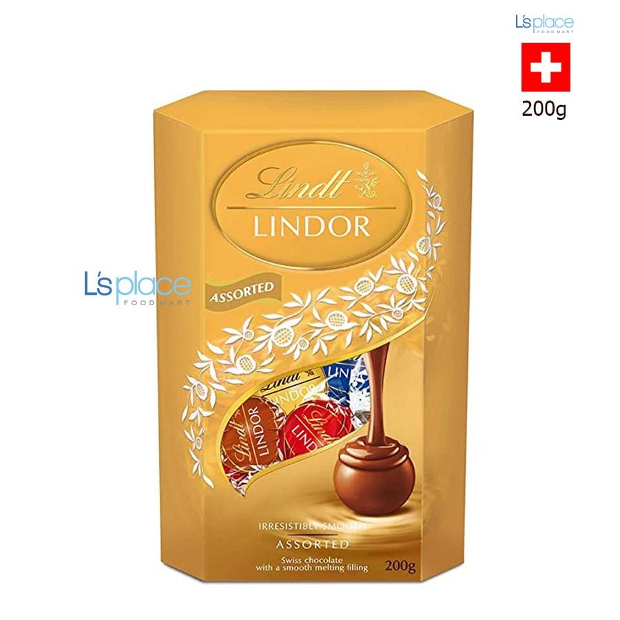 Lindt Lindor socola tổng hợp hộp lục giác