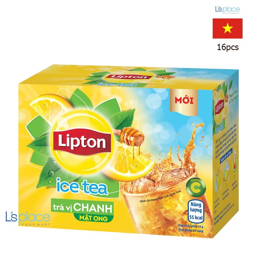 Lipton Ice tea trà chanh mật ong