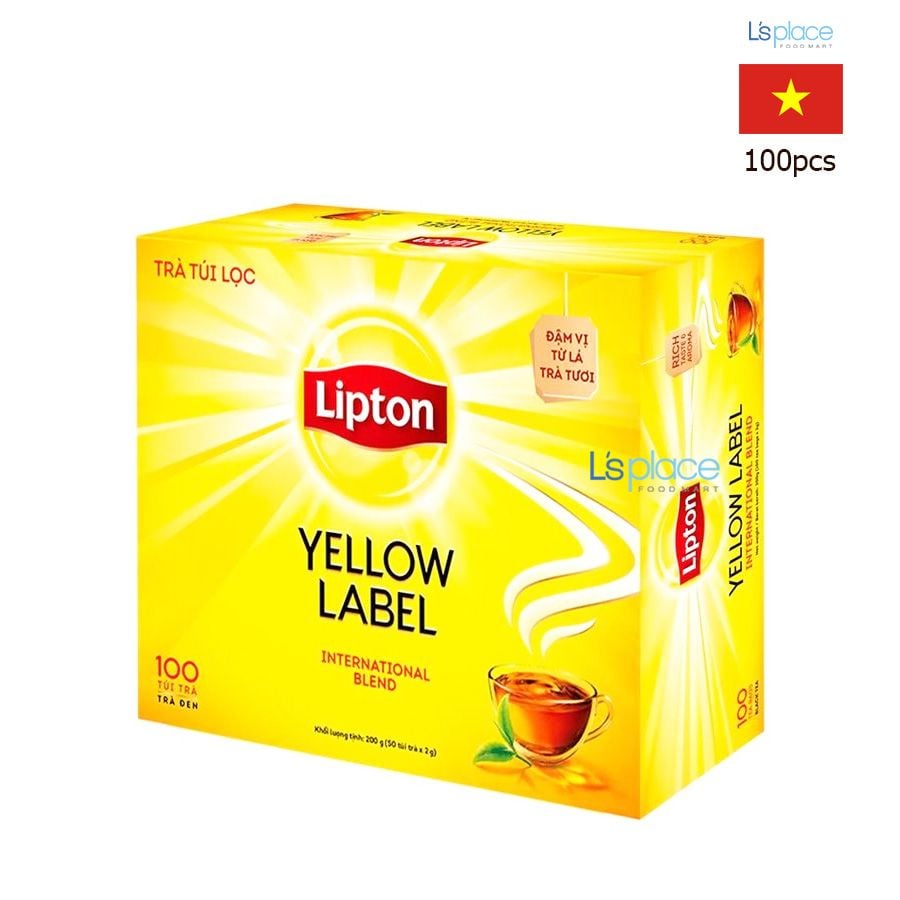 Lipton Trà túi lọc nhãn vàng