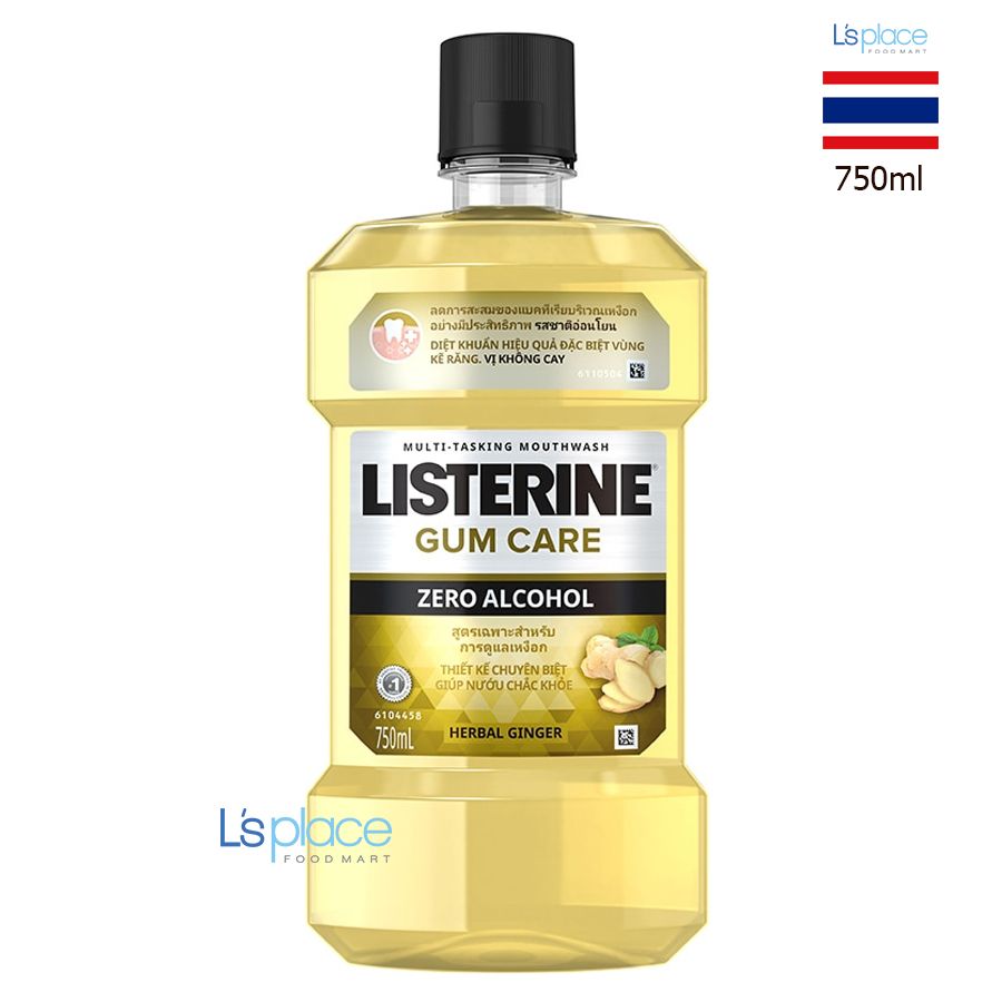 Listerine Gum Care Nước súc miệng chai lớn