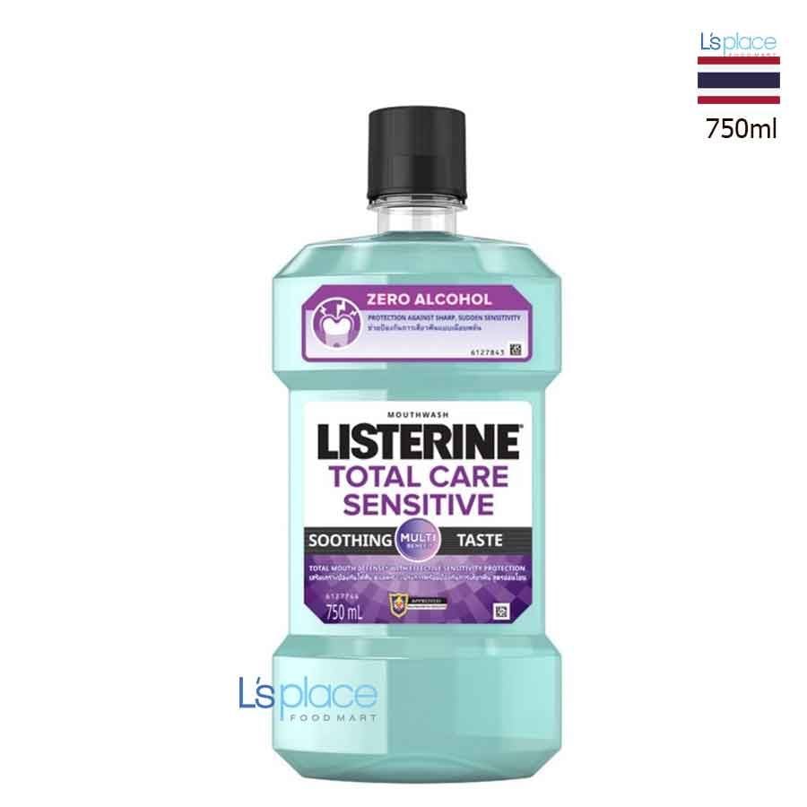 Listerine Nước súc miệng Total Care cho răng nhạy cảm chai lớn