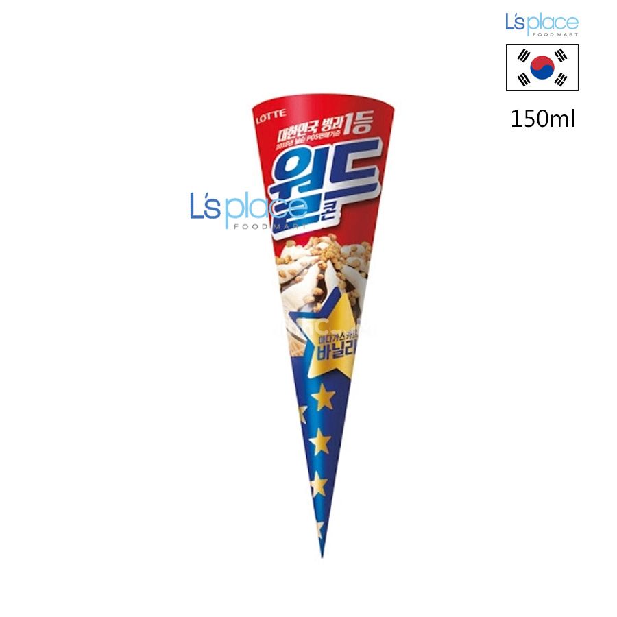 Lotte Kem ốc quế Vani