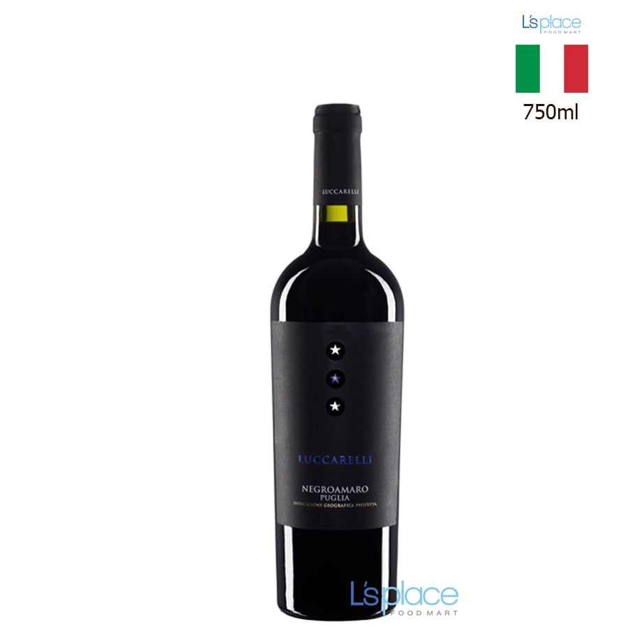 Luccarelli Vang đỏ Negroamaro Puglia