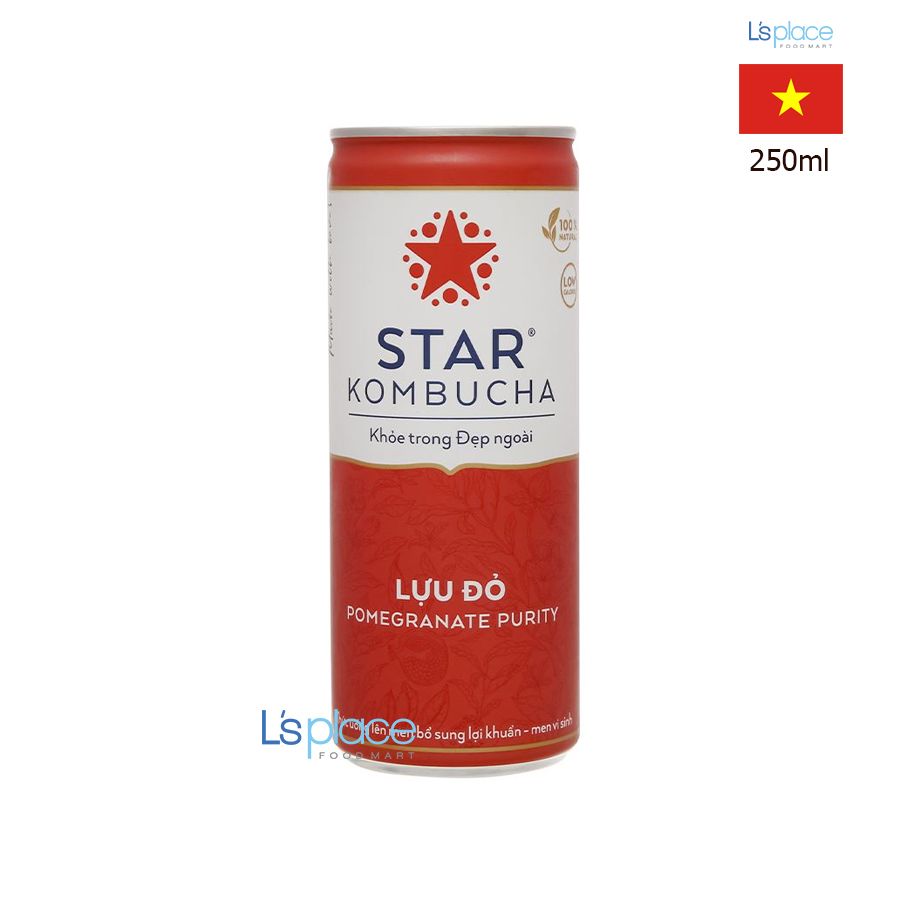 Star Kombucha Lựu đỏ