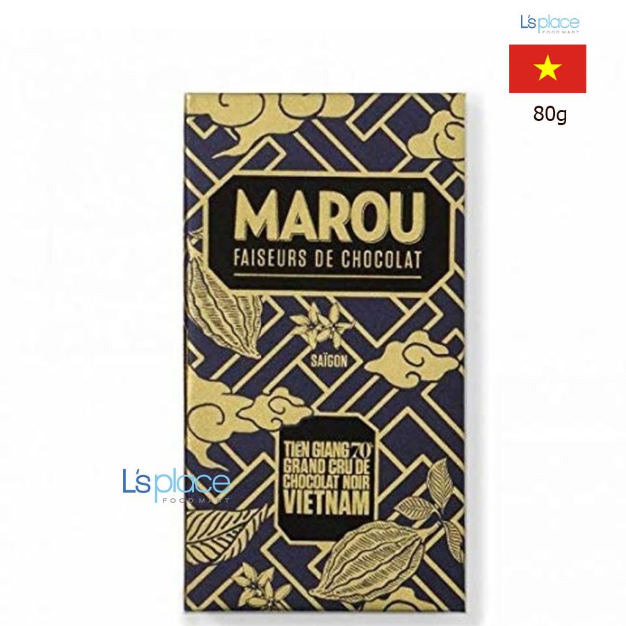 Marou thanh socola Tiền Giang 70%