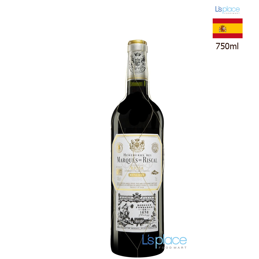 Marques de Riscal Reserva Vang đỏ Rioja – L's Place Foodmart