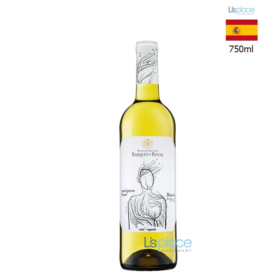 Marques de Riscal Vang trắng Sauvignon Blanc 100% hữu cơ