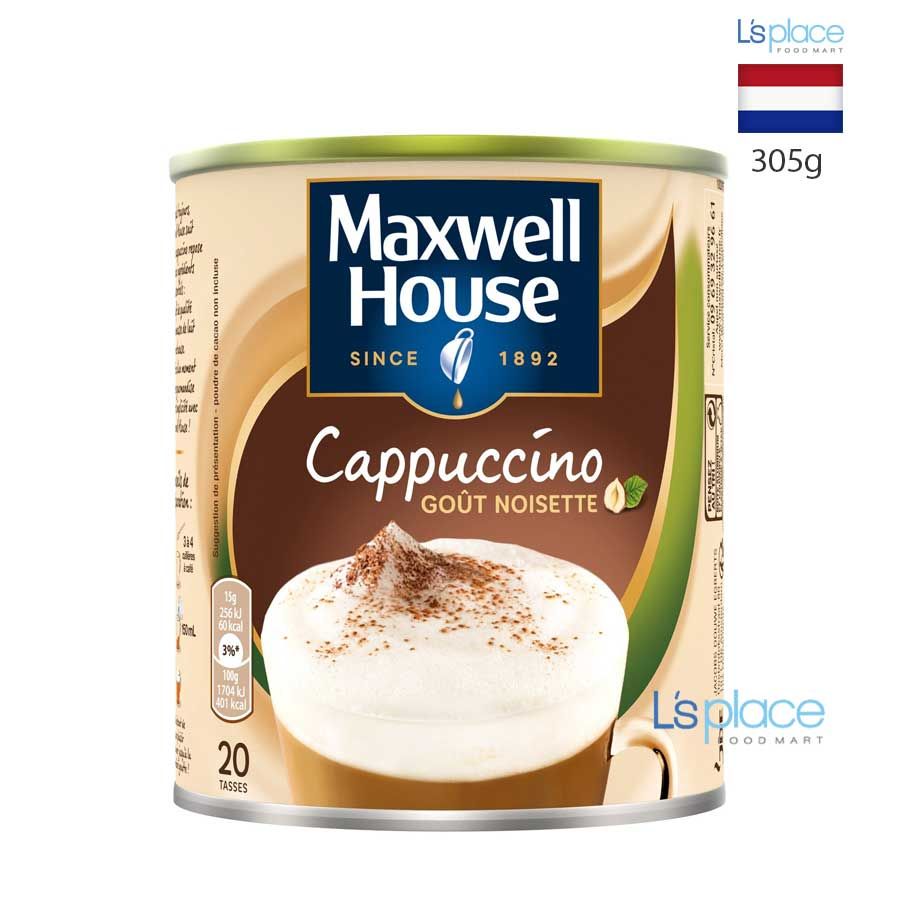 Maxwell Cà phê Cappuccino hạt dẻ