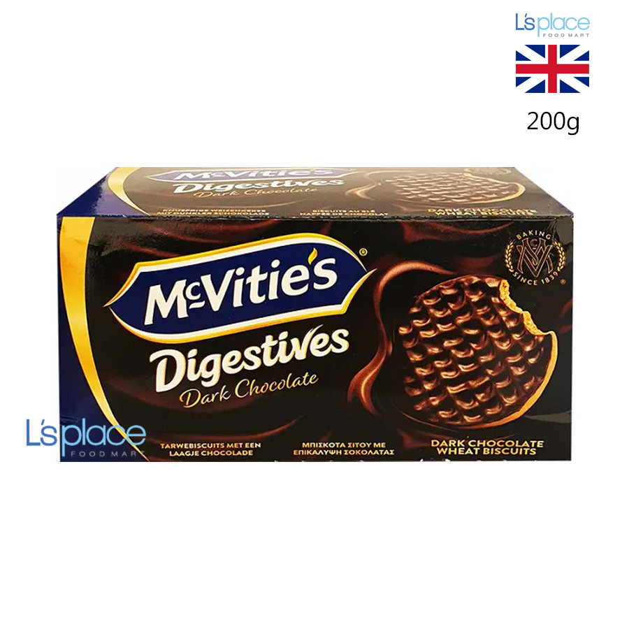 Mc-Vities Digestive Bánh Qui Socola Đen - LsPlace Foodmart – L's Place ...