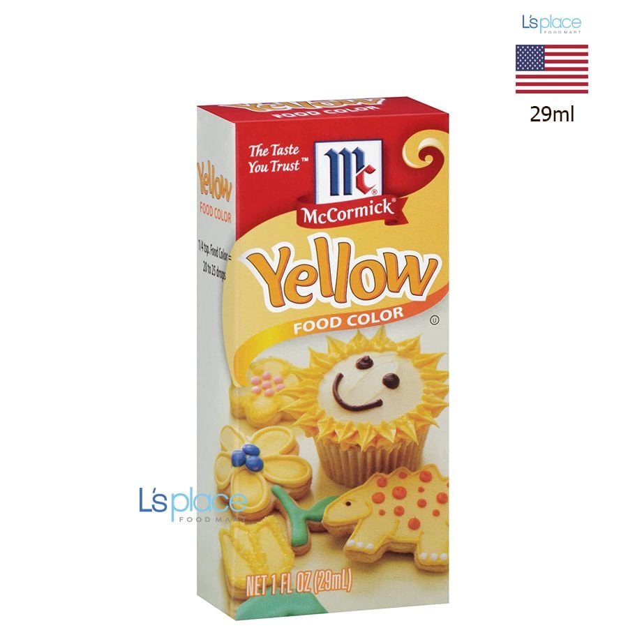 McCormick Màu thực phẩm vàng