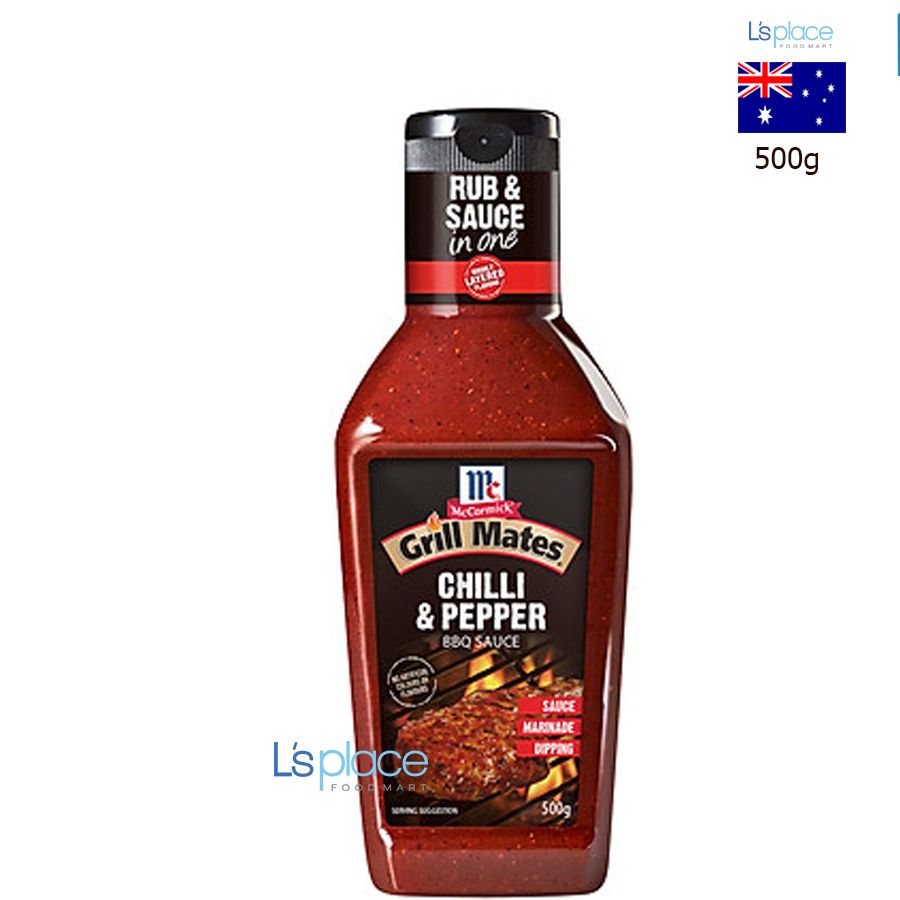 McCormick Sốt ướp BBQ vị ớt và tiêu