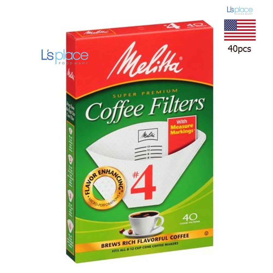 Melitta Giấy trắng lọc cà phê số 4