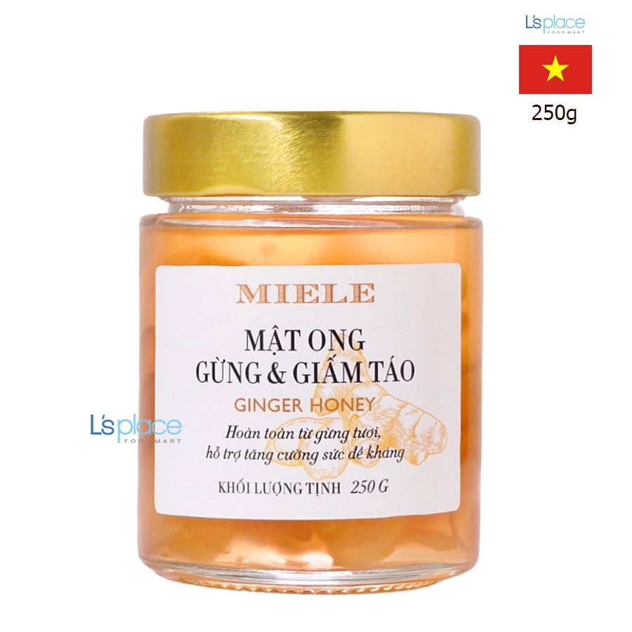Miele Mật ong gừng & giấm táo