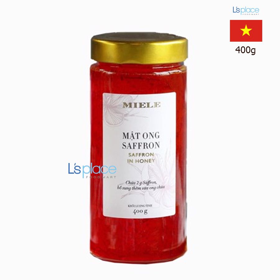 Miele Mật ong nhụy hoa nghệ tây