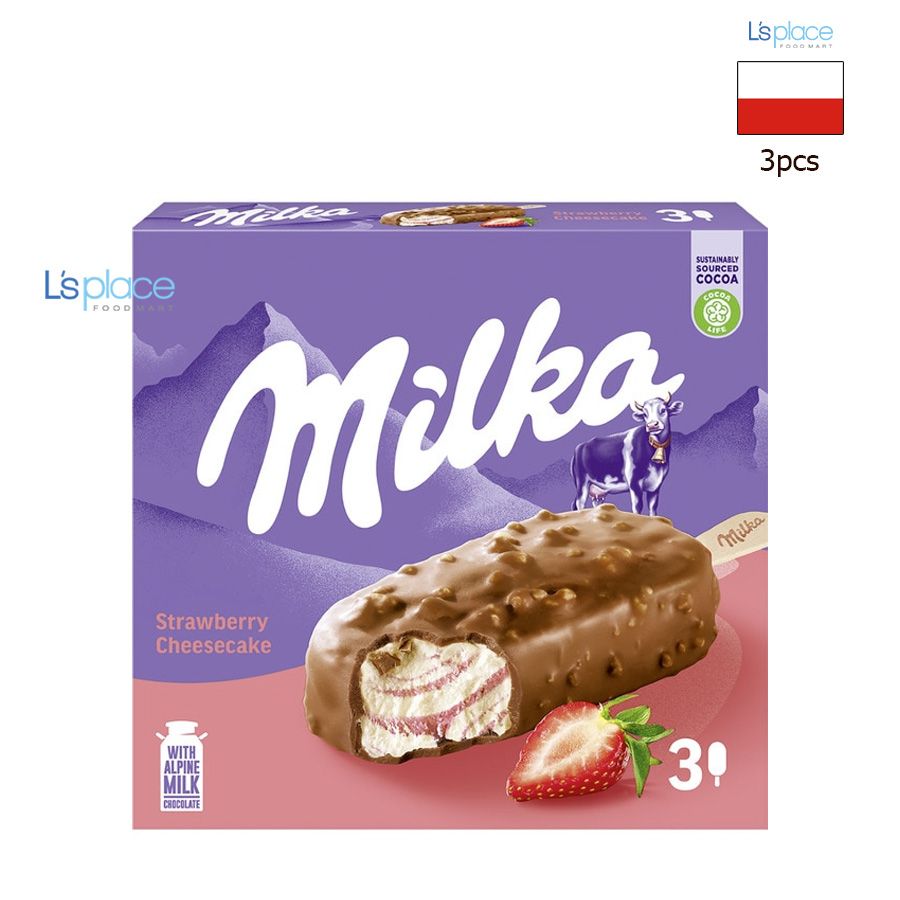 Milka Kem que bánh phomai dâu