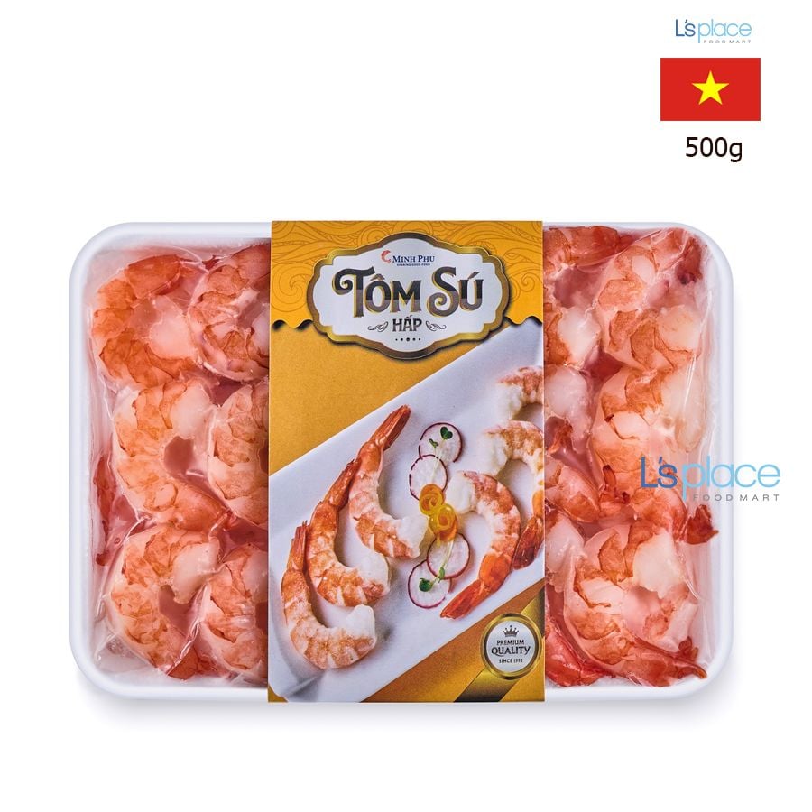 Minh Phú Tôm hấp cỡ 31-40