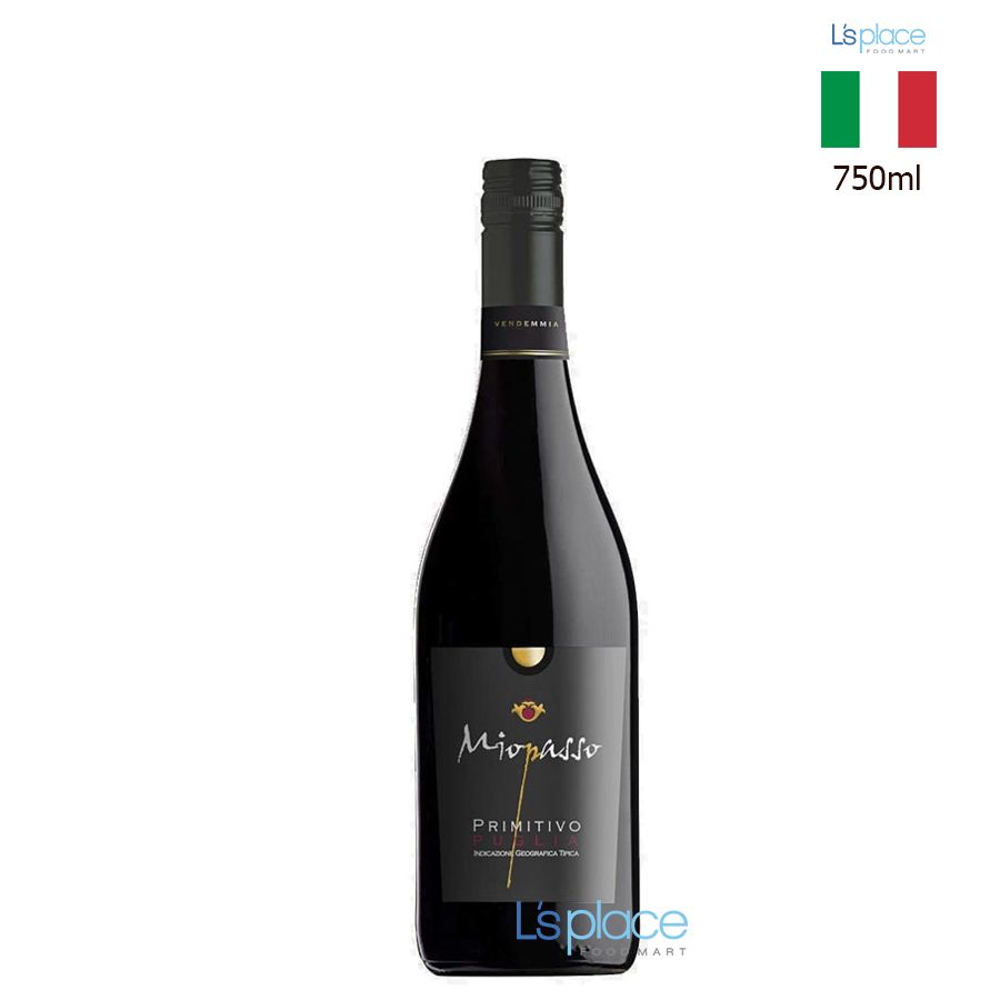 Miopasso Vang đỏ Primitivo Puglia