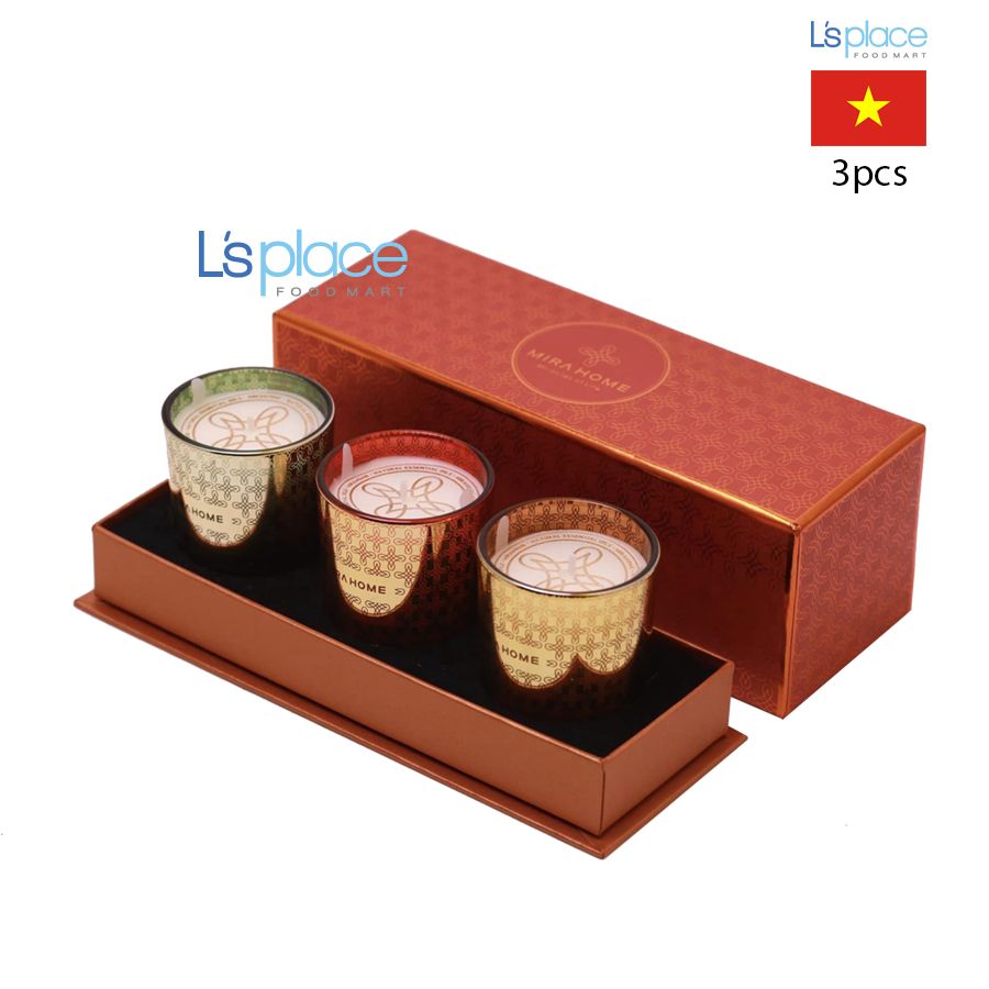 Mira Home Set nến cốc Luxury Votive
