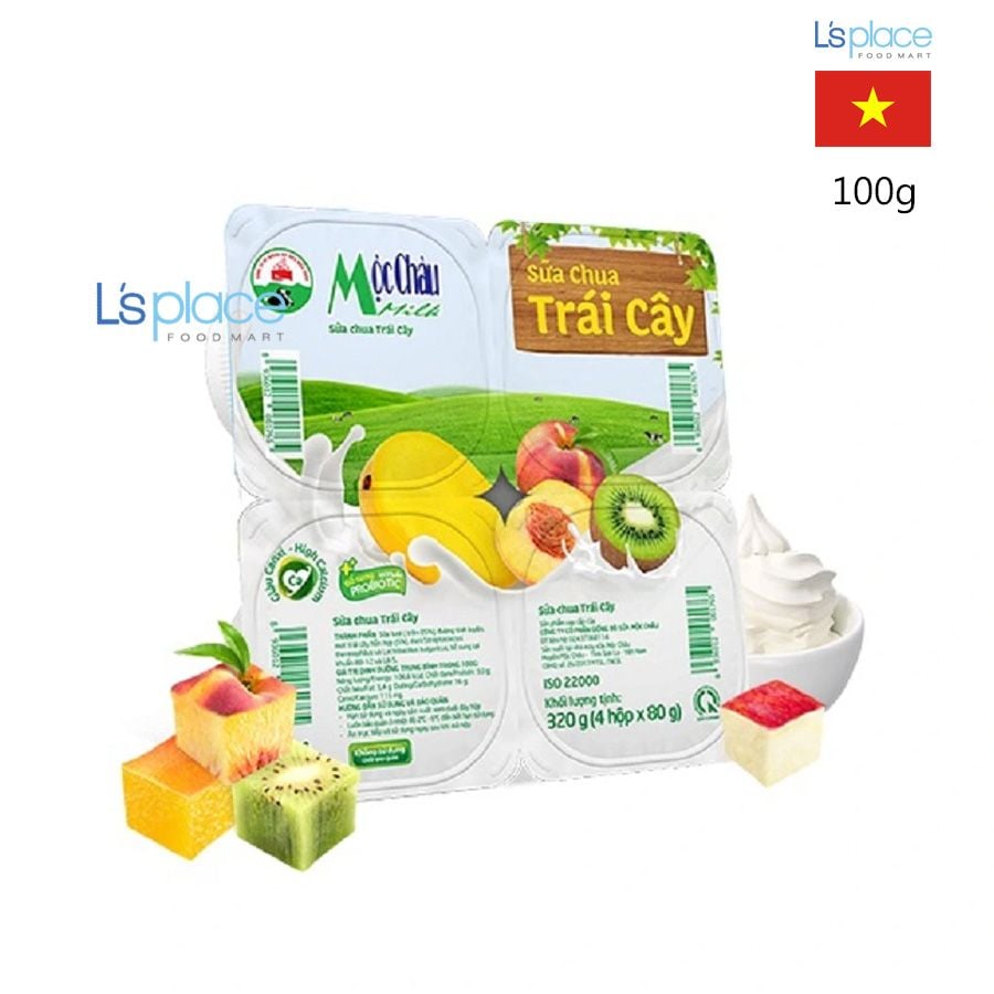 Mộc Châu Sữa Chua Hoa Quả