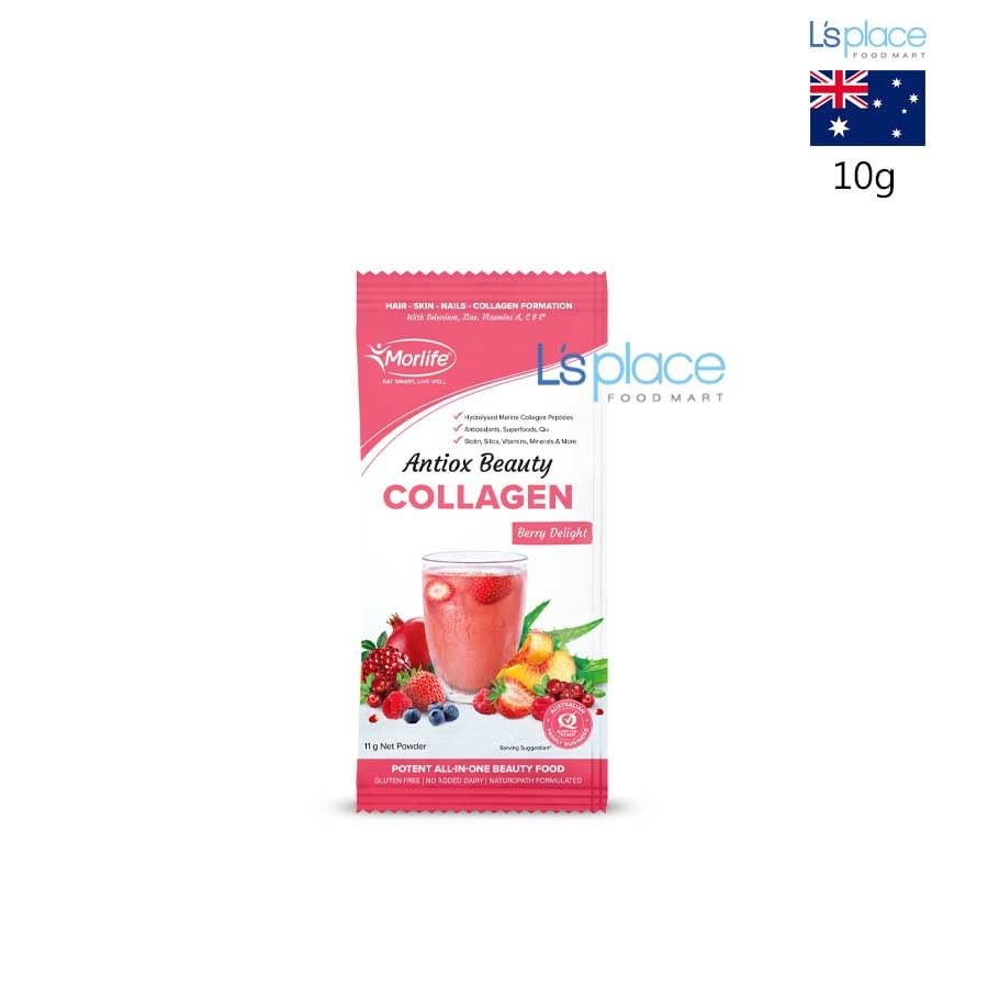 Morlife Bột uống Collagen thủy phân vị quả mọng