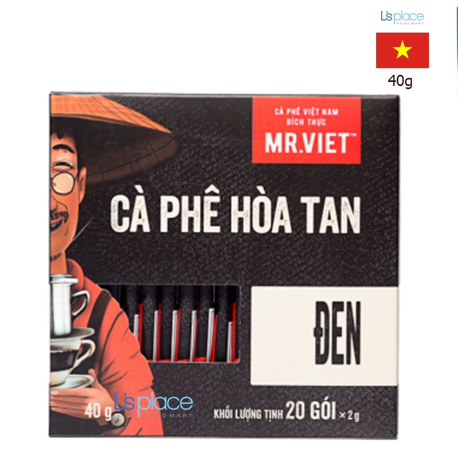 Mr. Viet Cà phê đen hòa tan