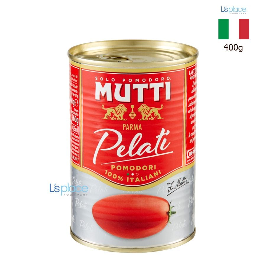 Mutti Cà chua bóc vỏ